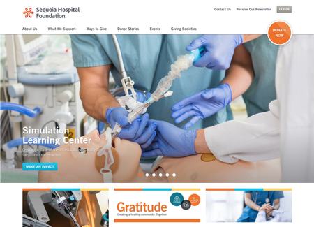 Sequoia Hospital Foundation Website